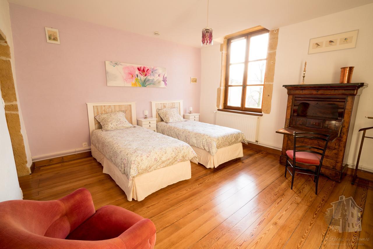 Bed and Breakfast Le Relais Des Dames Neuville-sur-Saône Exterior foto