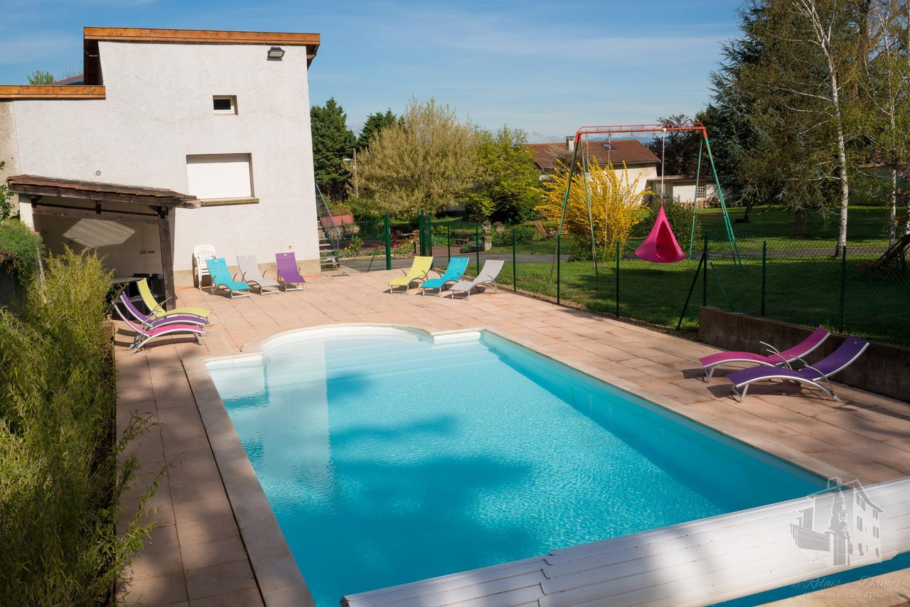 Bed and Breakfast Le Relais Des Dames Neuville-sur-Saône Exterior foto